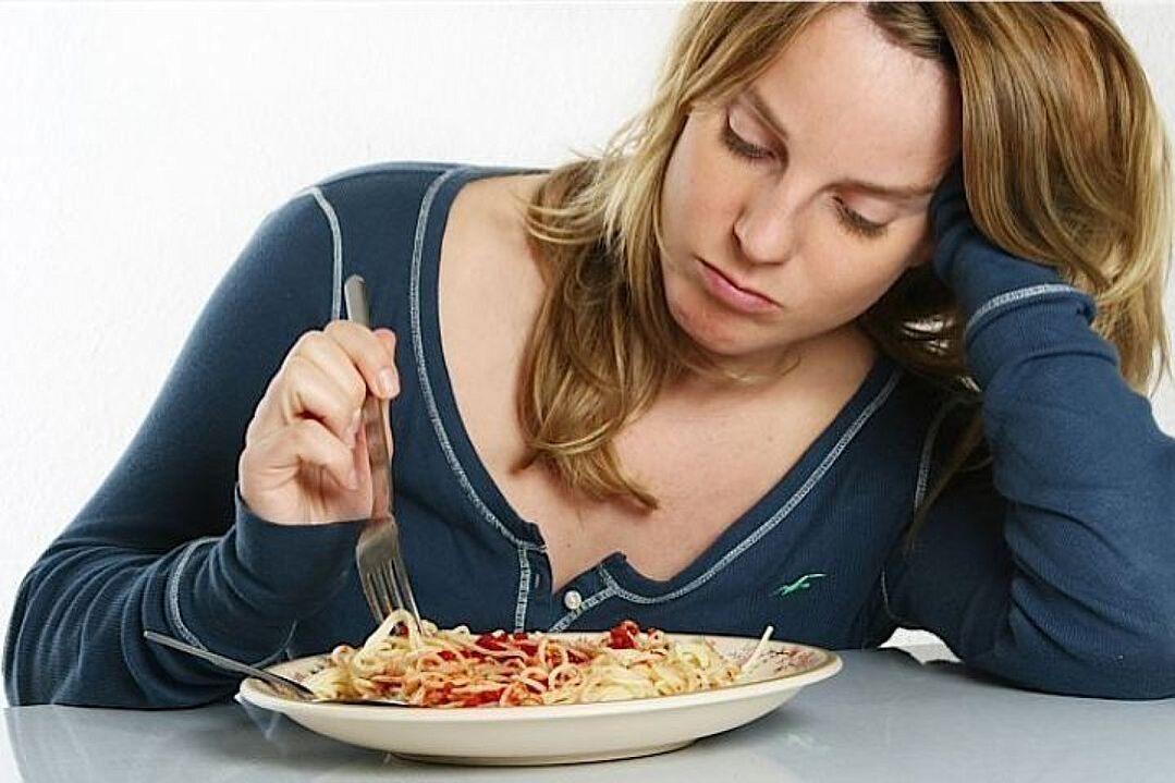 Verloscht vun Appetit