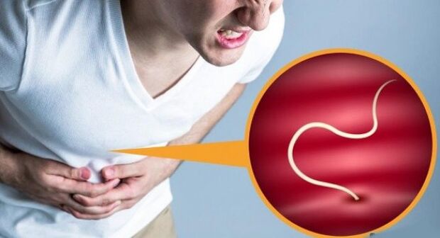 Bauchschmerzen wéinst Parasiten